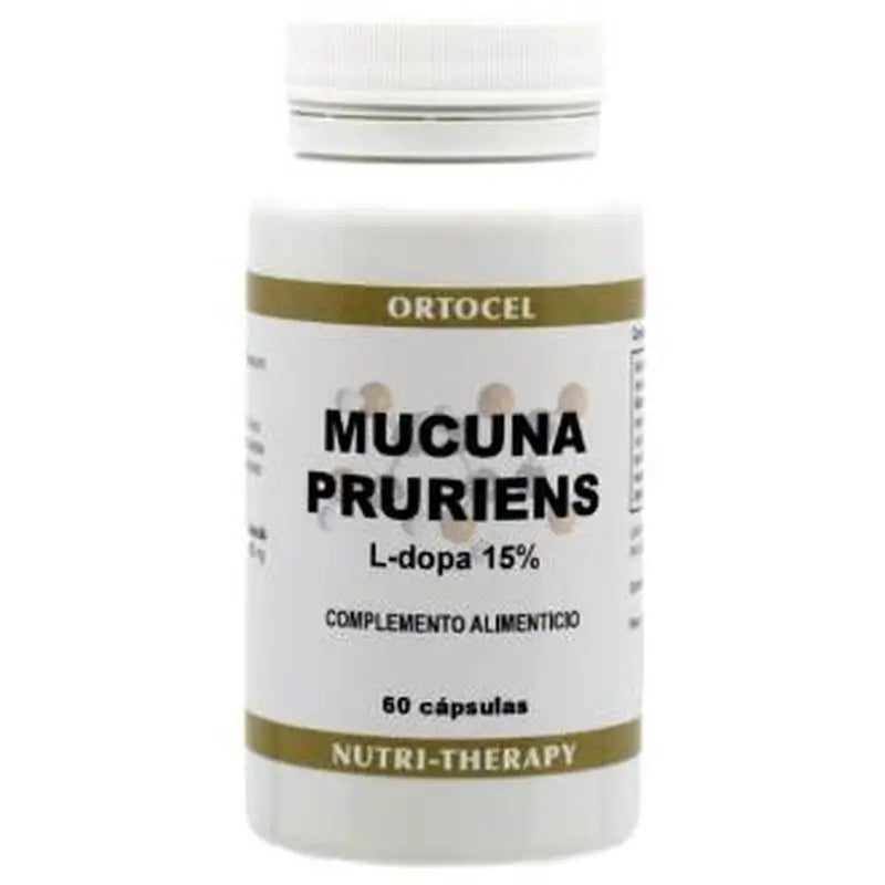 Ortocel Nutri-Therapy Mucuna Pruriens 400Mg. 60 Capsules