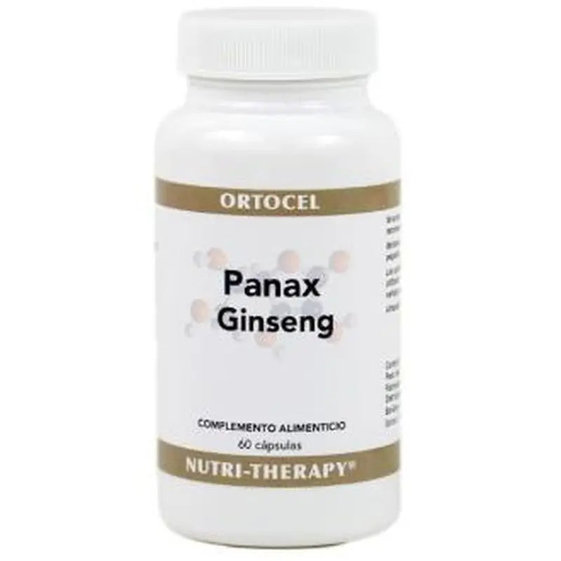 Ortocel Nutri-Therapy Panax Ginseng 60 Capsules
