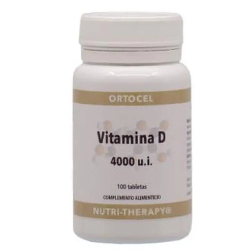 Ortocel Nutri-Therapy Vitamin D 4000Ui 100 Tablets