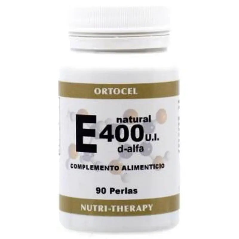 Ortocel Nutri-Therapy Vitamin E 400Ui D-Alpha (Natural) 90 Pearls