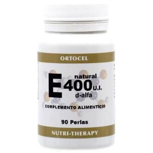 Ortocel Nutri-Therapy Vitamin E 400Ui D-Alpha (Natural) 90 Pearls