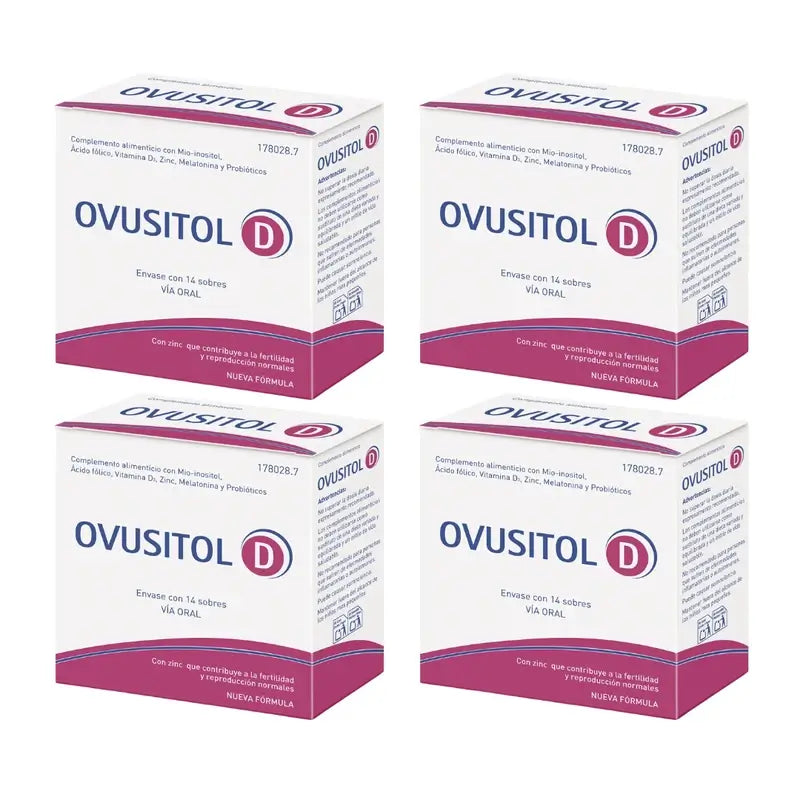 Ovusitol D, Pack 4 x 14 Envelopes