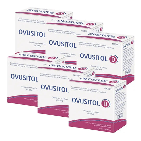 Ovusitol D, Pack 6 x 14 Envelopes