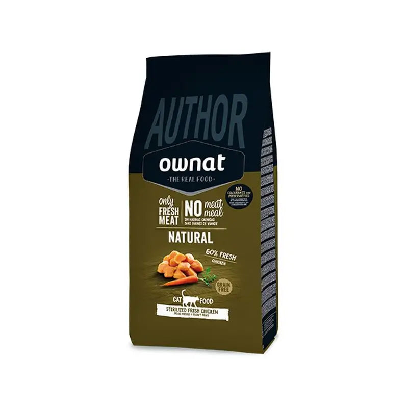 Ownat Author Cat Sterilised Fresh Chicken 1,5Kg