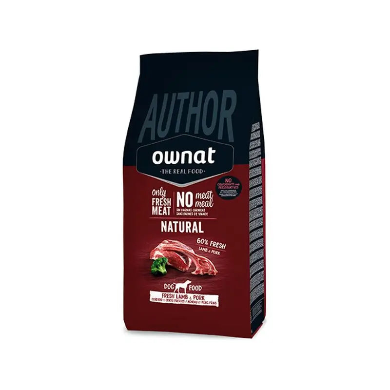 Ownat Author Dog Lamb & Pork Fresh 10Kg