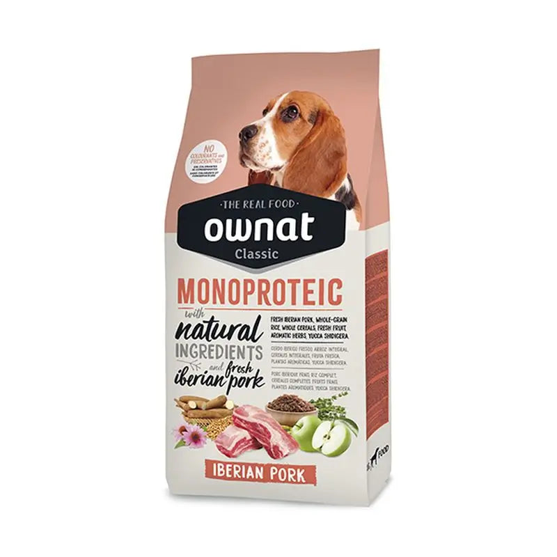 Ownat Classic Monoproteic Iberian Pork Dog 12Kg
