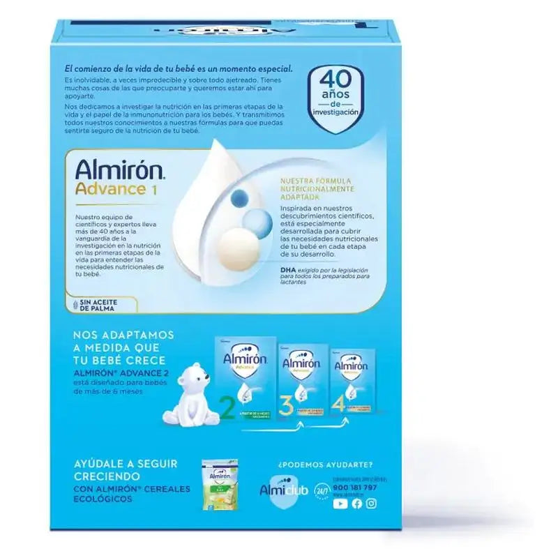 Almirón Advance 1, 12 X 1200 grams