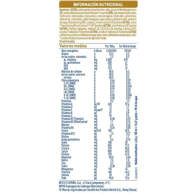 Nestlé Nan Supreme Pro 2 Formula Milk, 12X800g