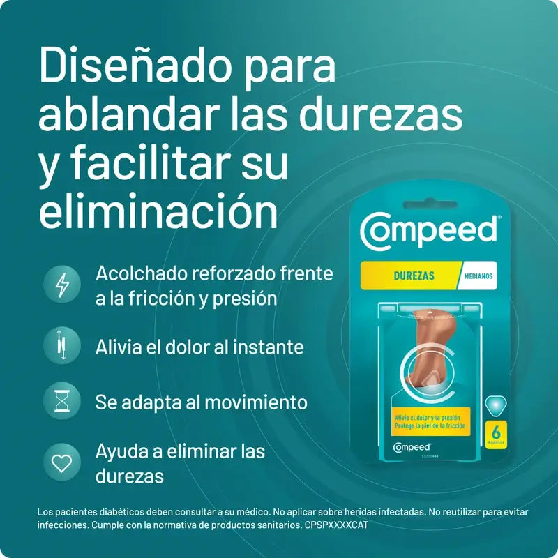 Compeed Pack Dressing Medium Hardness, 2x6 Units