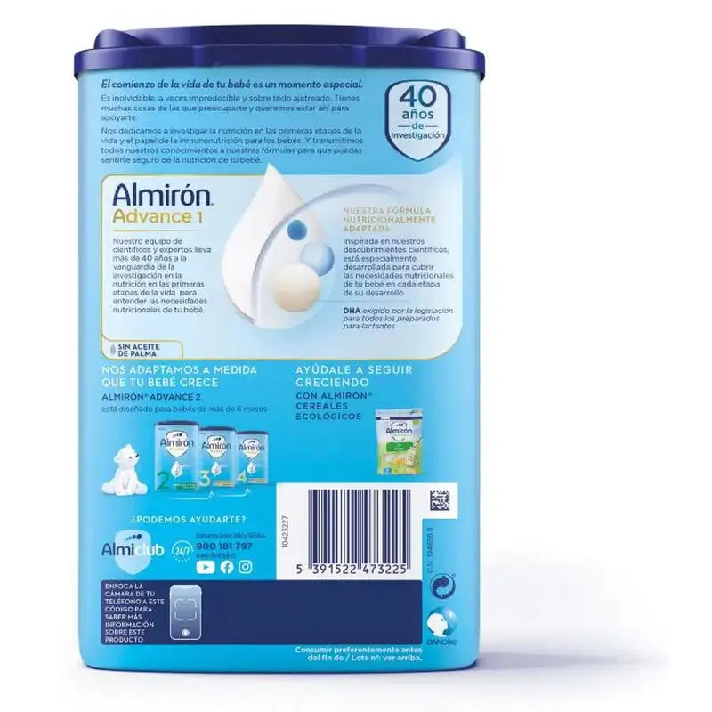 Almirón Advance 1, 2 X 800 grams