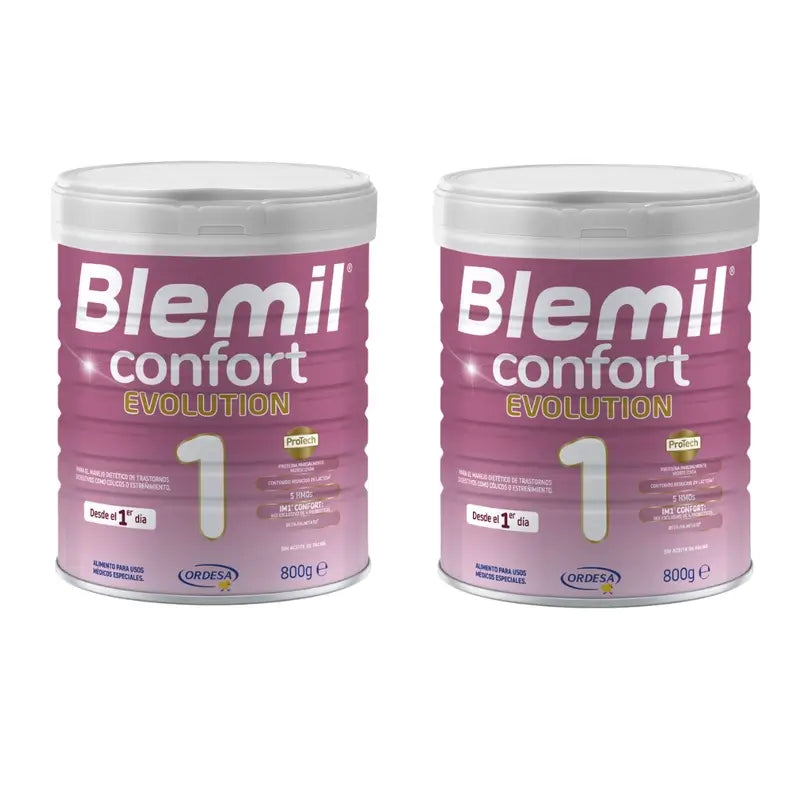 Blemil 1 Comfort Evolution, Pack 2x800 grams