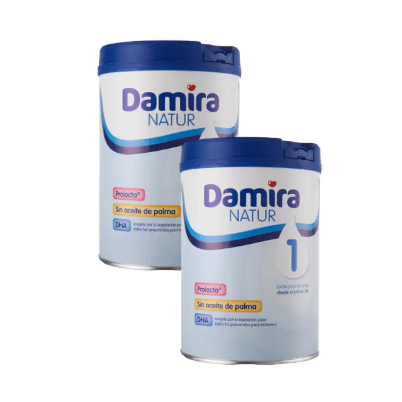 Pack 2 X Damira Natur 1 Starter Milk 800 gr