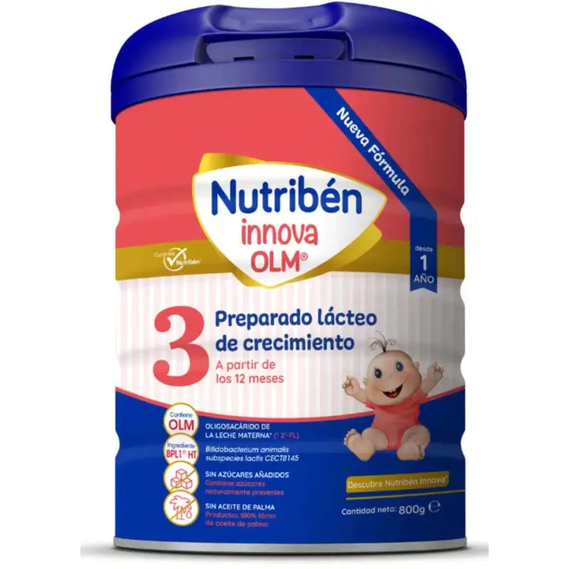 Nutribén Innova 3 Growth Milk, 2 X 800 grams