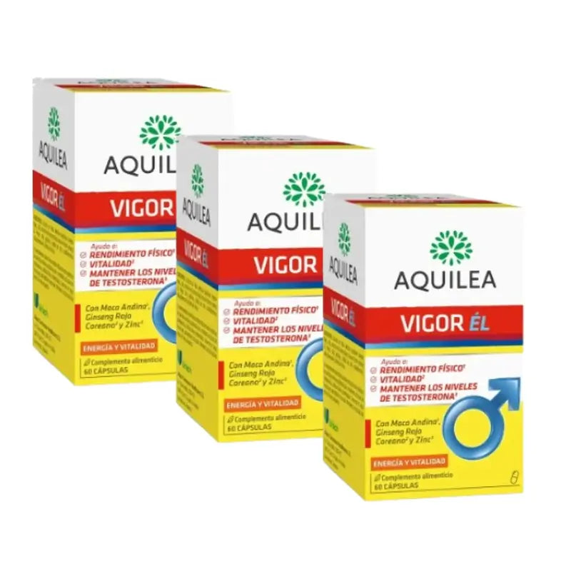 Aquilea Vigor Him, Pack 3 x 60 capsules