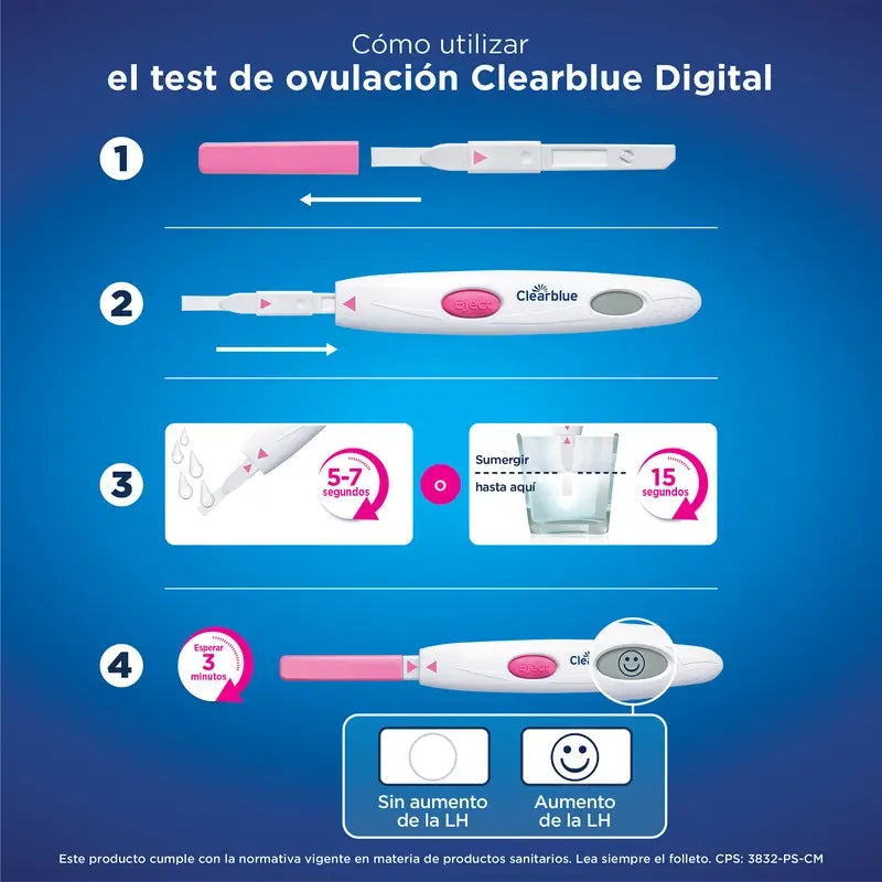Clearblue Digital Pregnancy Test Pack 3 Pregnancy Tests + 3 Ovulation Tests 30 Sticks