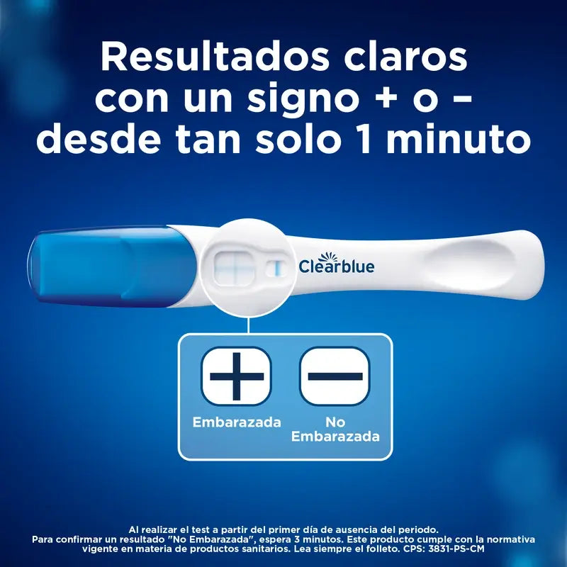 Clearblue Pack Plus Analogue Pregnancy Test, 3 Tests
