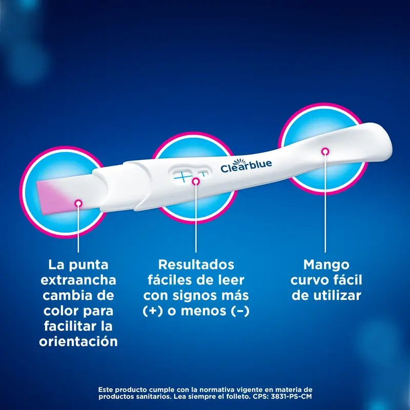 Clearblue Pack Plus Analogue Pregnancy Test, 3 Tests