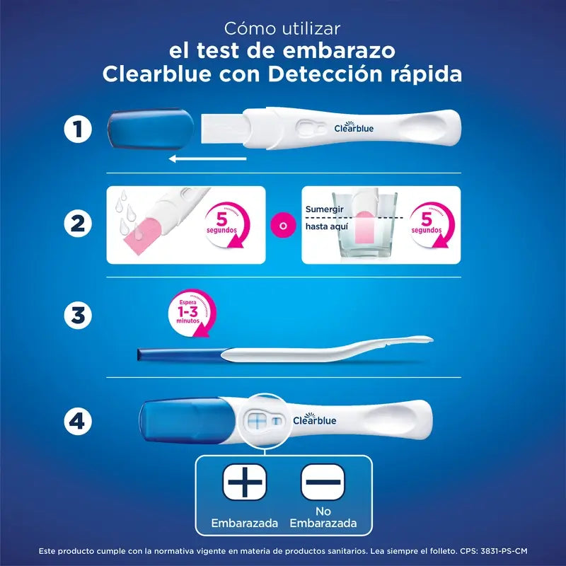 Clearblue Pack Plus Analogue Pregnancy Test, 3 Tests