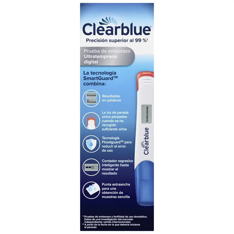 Clearblue Pack Ultra Early Digital Pregnancy Test, 3 Tests