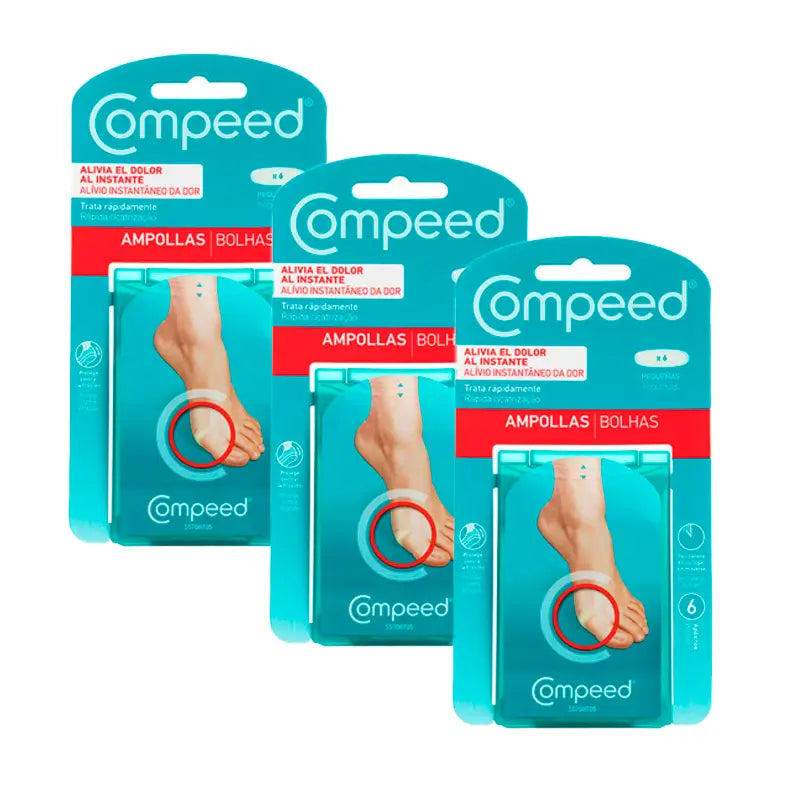 Compeed Small Blisters Dressing Pack, 3x6 Units