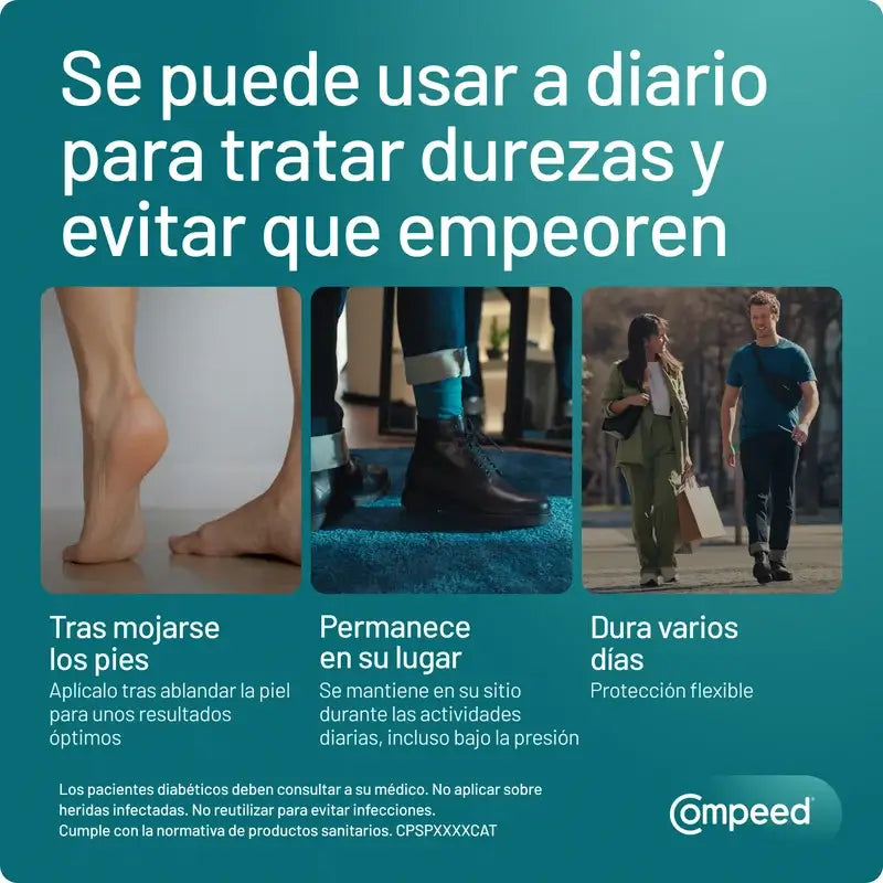 Compeed Pack Dressing Medium Hardness, 4x6 Units