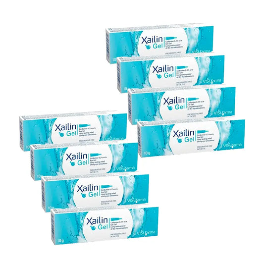 XAILIN Eye Dryness Gel, Pack 8 x 10 g