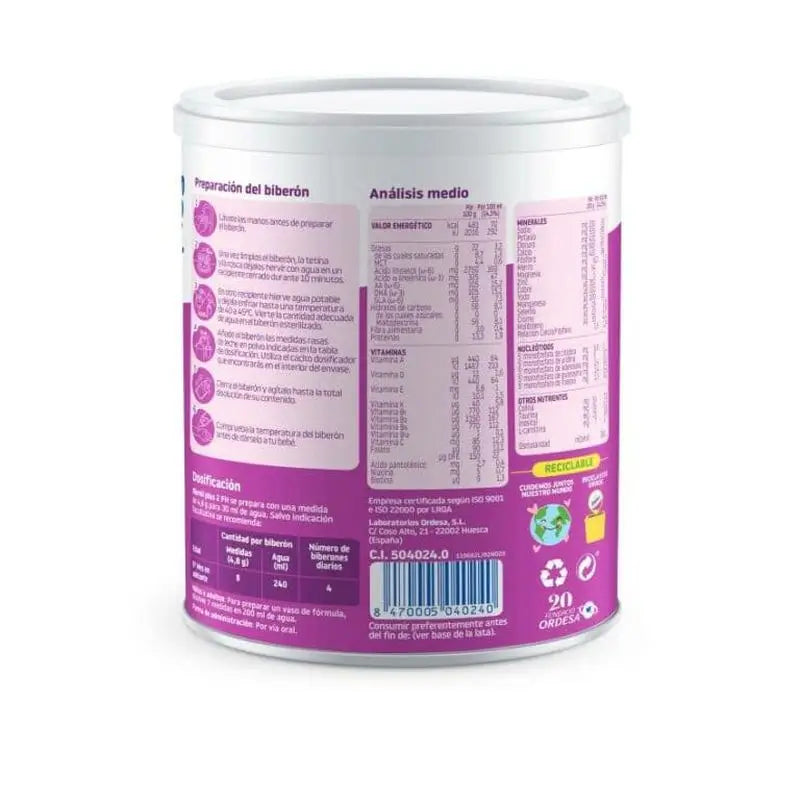 Pack 4 X Blemil Plus 2 Fh Formula 400g