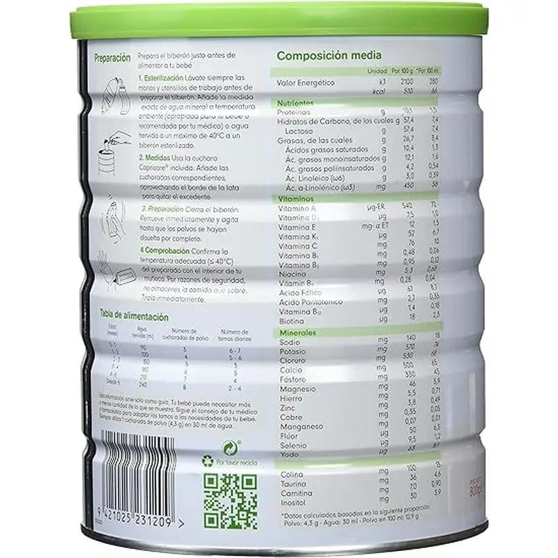 Capricare 1 Infant Milk, Pack 4 X 800g