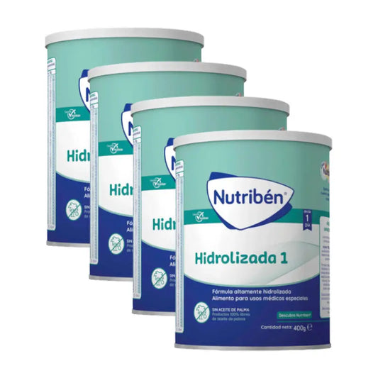 Nutribén Hydrolysed 1 Milk Starter, 4 X 400 g