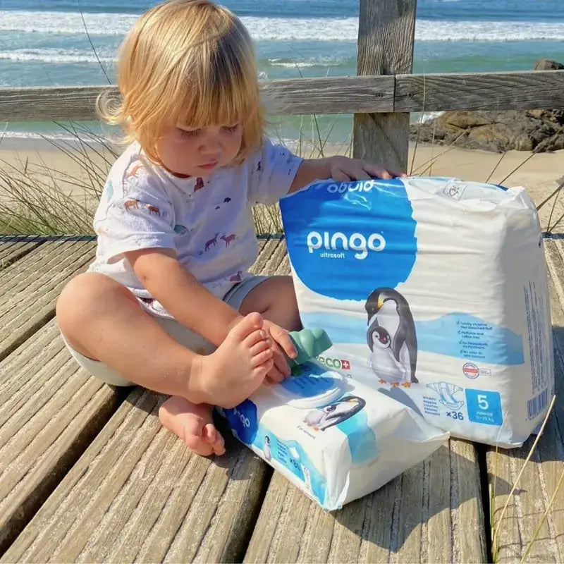Pingo Nappy Nappy Pants Size 5, Pack 4 X 28 Units