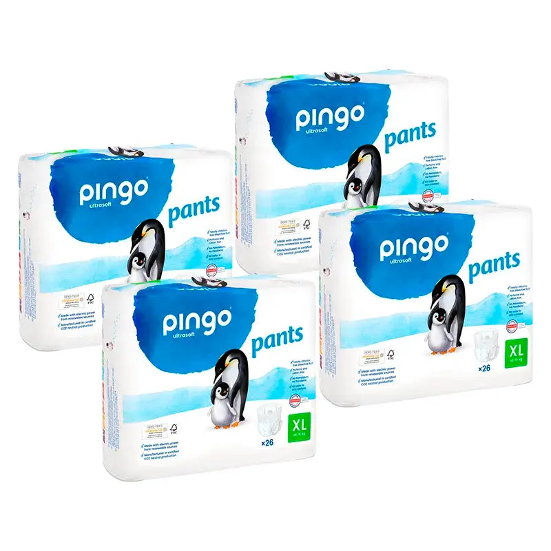 Pingo Nappy Nappy Pants Size 6, Pack 2 X 26 Units