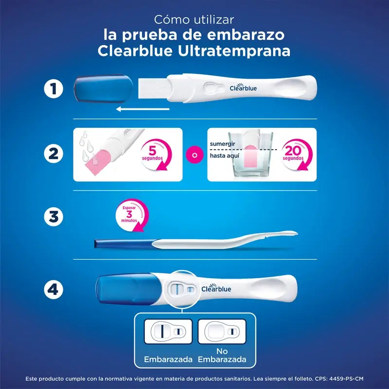 Clearblue Early Pregnancy Test Pack Analogue Pregnancy Test, 6 Tests