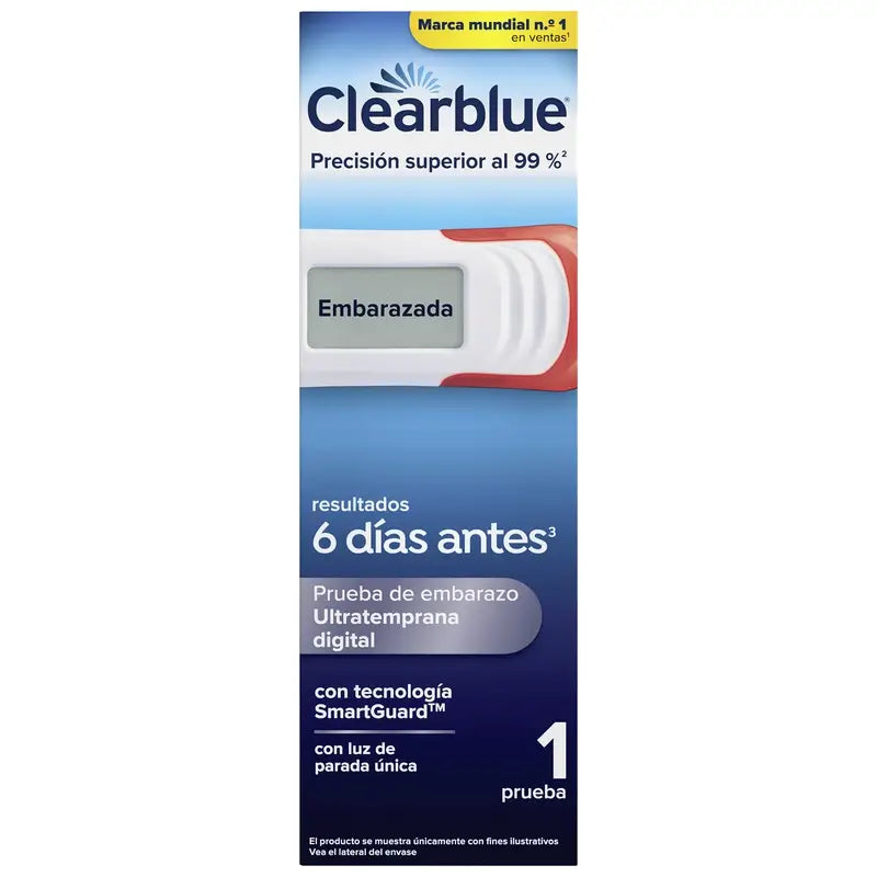 Clearblue Pack Ultra Early Digital Pregnancy Test, 6 Tests