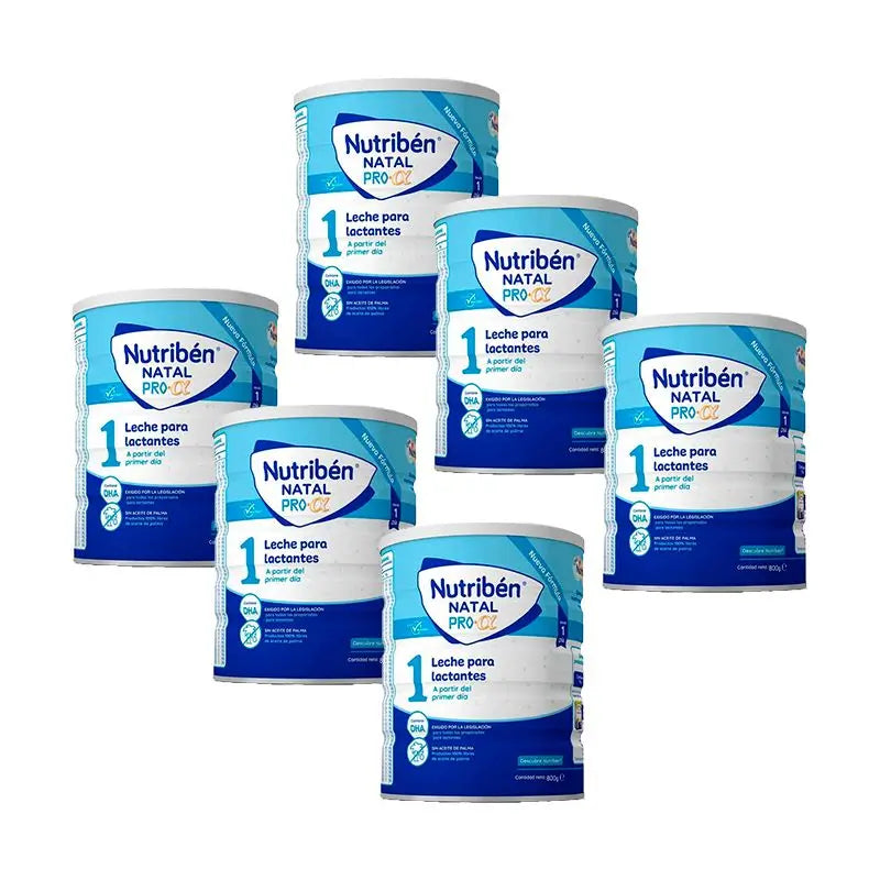 Nutribén Natal Pro-Alpha Milk Starter, 6 X 800 g