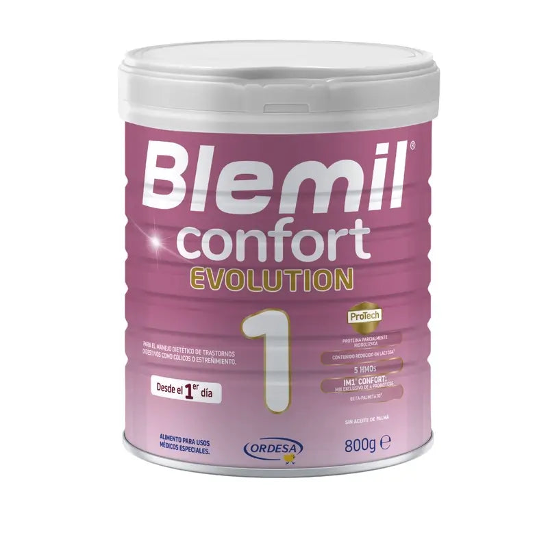 Blemil 1 Comfort Evolution, Pack 8x800g