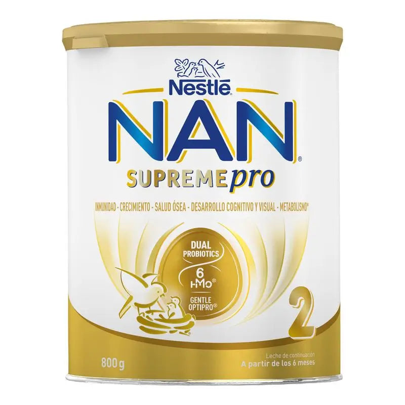 Nestlé Nan Supreme Pro 2 Milk Formula, 8X800 g