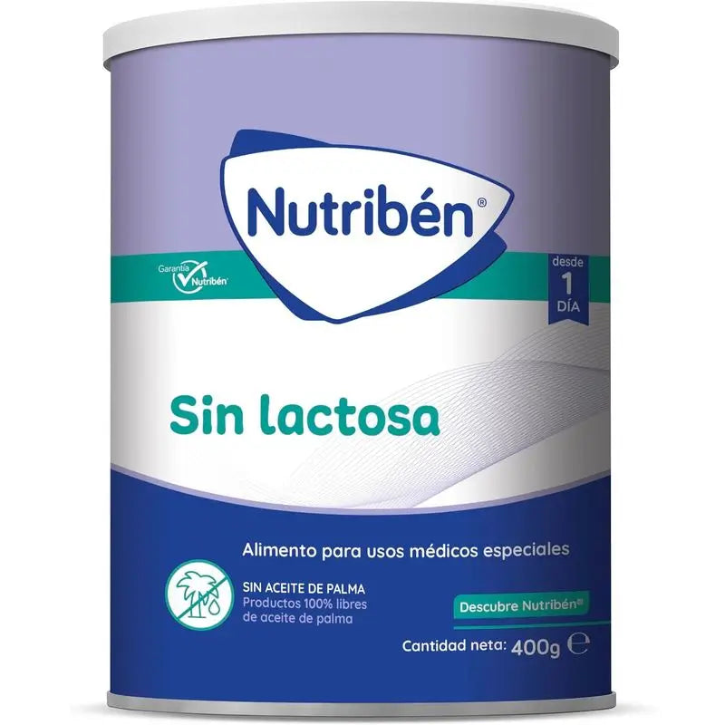 Nutribén Lactose-Free Milk Starter , 8 X 400g