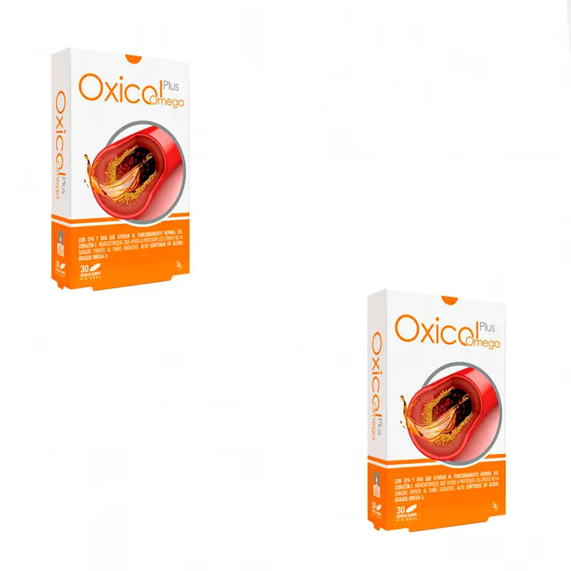Actafarma Oxicol Plus Omega, Pack 2x30 Capsules