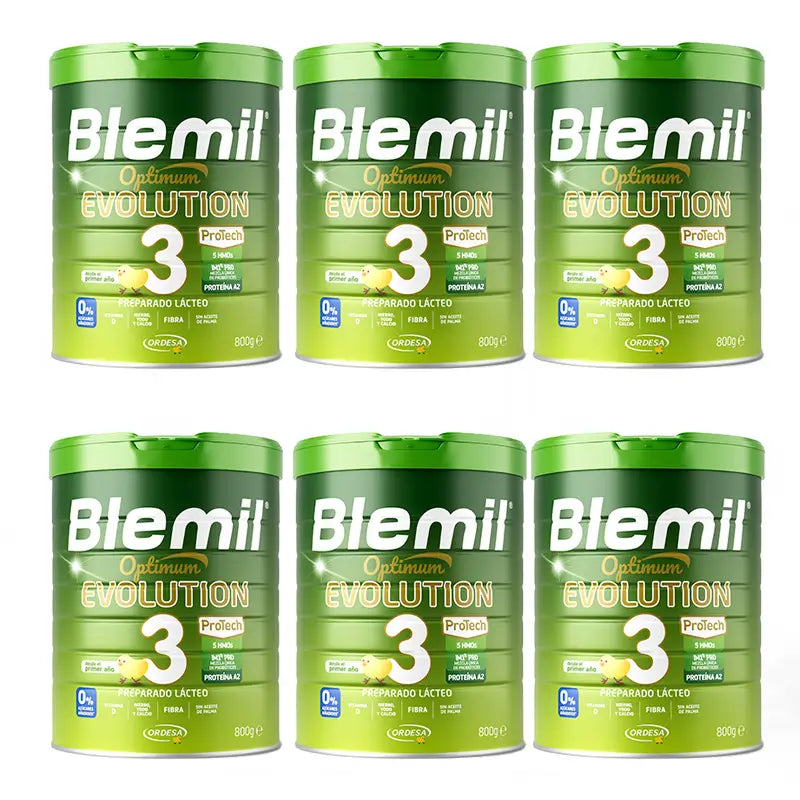 Blemil Optimum Evolution 3 Growing-Up Milk, 6X800g