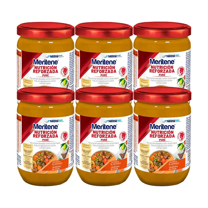 Meritene Pure Veal a la Jardinera, 6x300g
