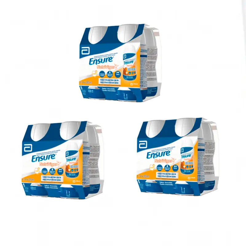 Ensure Nutrivigor Chocolate Milkshake Pack, 12x220 Ml
