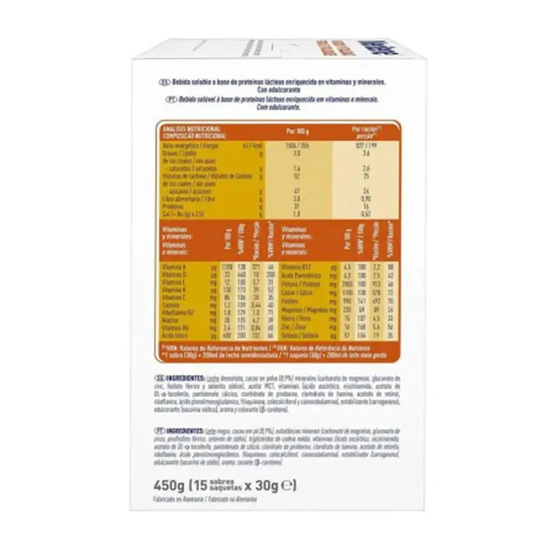 Meritene Strength and Vitality Chocolate Flavour Shake, 30 sachets