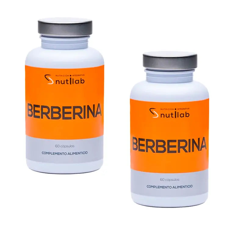 Nutilab Berberine 500 Mg, Pack 2x60 Capsules