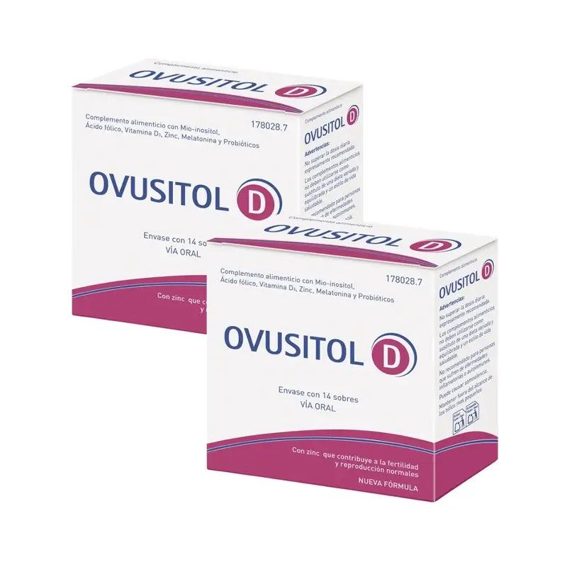 Ovusitol D, Pack 2x14 Envelopes
