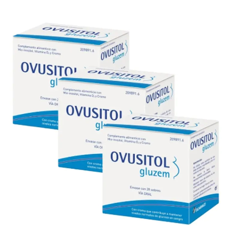 Ovusitol Gluzem Pack, 3 x 28 Sachets