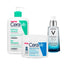 Pack unisex routine Vichy Mineral 89 50ml +Cerave foaming gel 473ml+Cerave moisturising cream 340gr