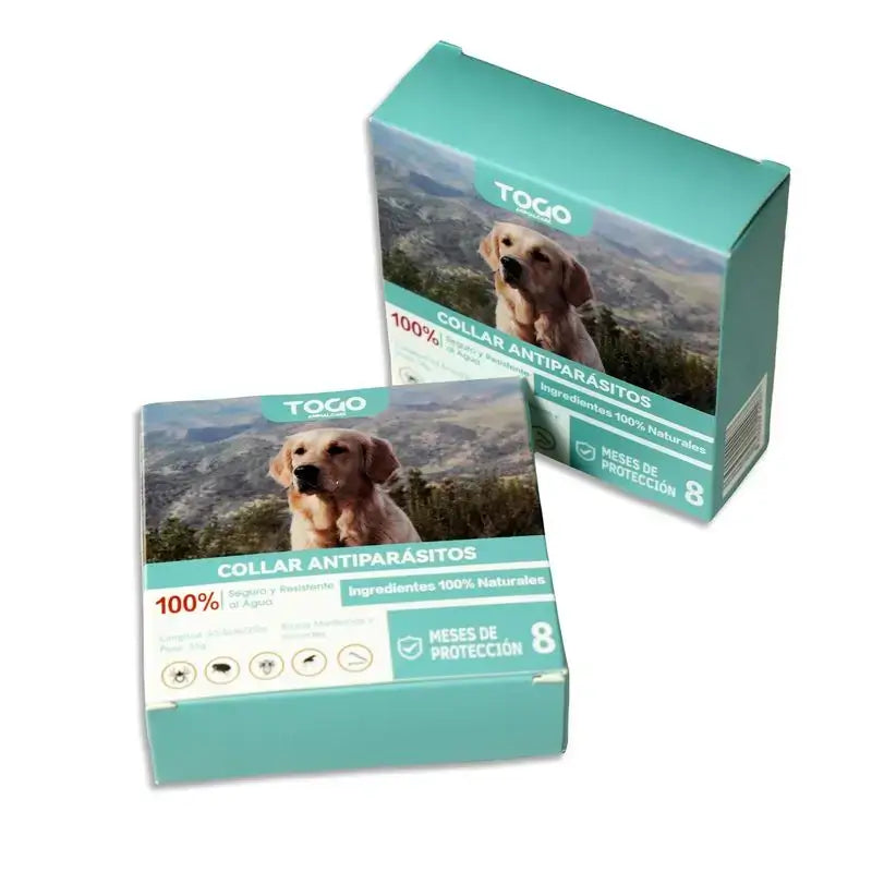 Pack Togo Anti-Parasite Repellent Collar For Dogs All Sizes