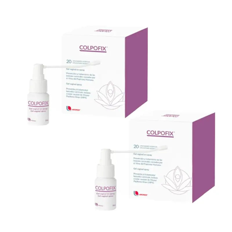 PackColpofix Vaginal Gel Spray , 20 Cannulas x 2
