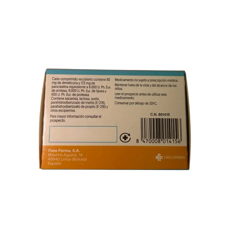 Pankreoflat, 50 Tablets