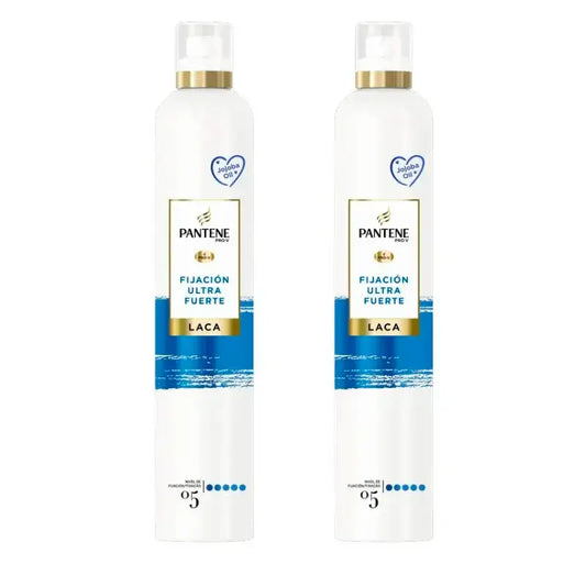 Pantene E Pro-V Ultra Strong Hold Hairspray, Pack 2 x 370 Ml